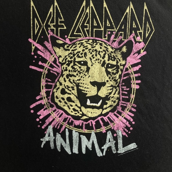 Def Leppard Animal TShirt Maurcies Size L - Picture 3 of 3
